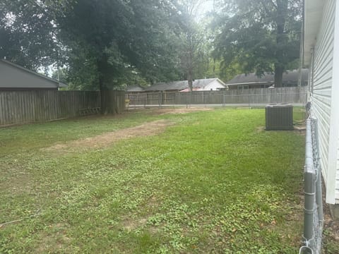 Large Back yard