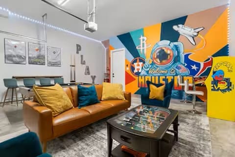 Sit back, unwind, and soak in the cozy vibes of our living room. 