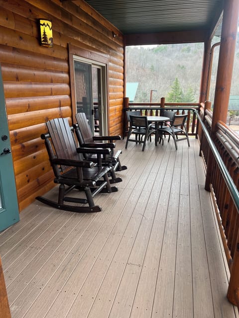 balcony accessed from Master bedroom to the living room