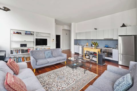 Spacious comfort for all with a 9-seater grey sofa set, with one that transforms into a cosy bed. Perfect for relaxing after a day out or hosting a movie night in.