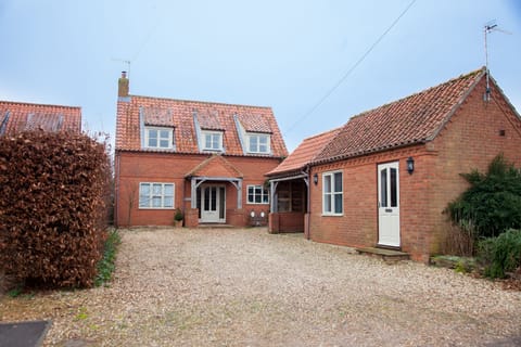 Bosky House, South Creake: Front elevation and The Annexe