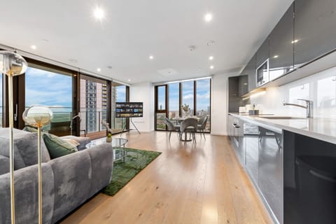 Modern, fully equipped kitchen with sleek finishes and everything you need to cook up a feast or enjoy a quiet night in.