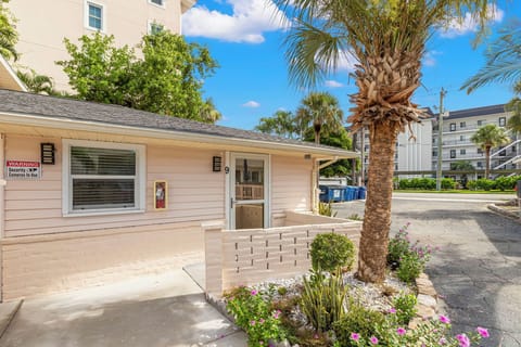 Front door to your own little private oasis. 