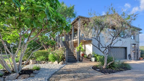 Entrance to the home