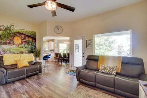 Cedar City Vacation Rental | 2BR | 1BA | 1,017 Sq Ft | 3 Steps Required