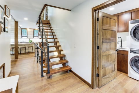 Stairs to Access Upper Level