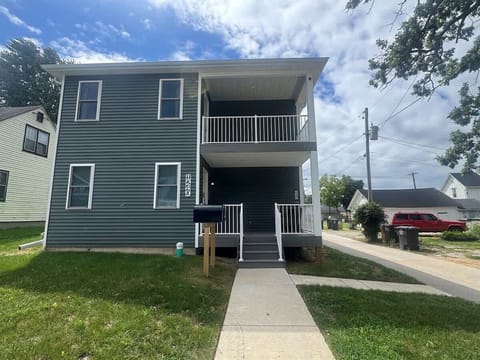 Front of home. entrance to the right