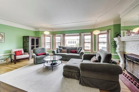 Spacious and comfy living room