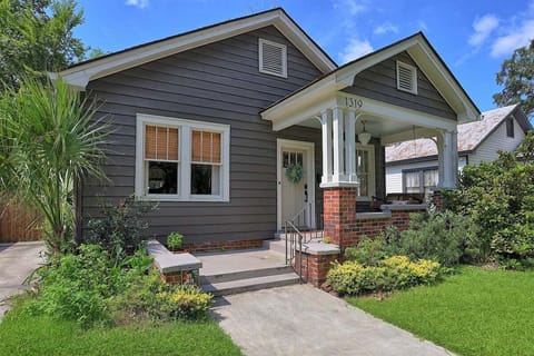 Classic Southern charm meets modern comfort in this thoughtfully restored home near Daffin Park.