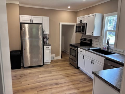 Brand new kitchen - Refrig, range, dishwasher, microwave, coffee maker, toaster