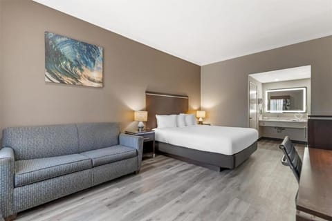 Stretch out and enjoy the open layout with bright vanity area.