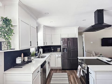 Enjoy a newly remodeled kitchen with everything you need to cook a large or small meal
