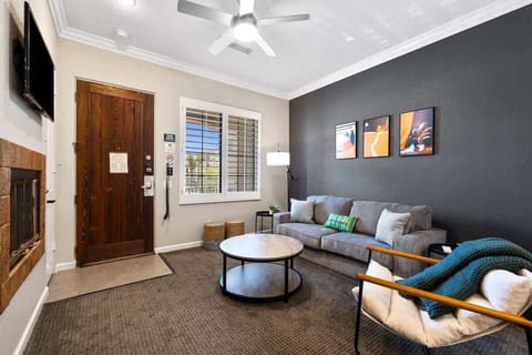 Bright and stylish living room