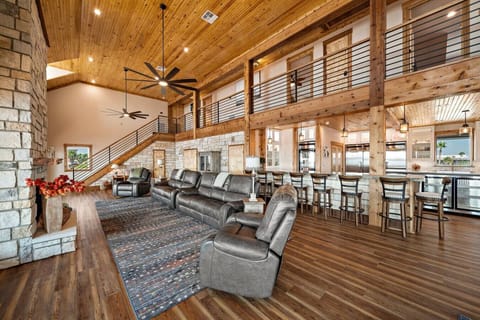 This is the main living room area of the home