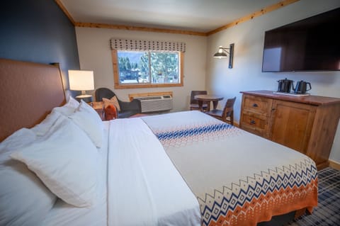 Sip morning coffee with a handy kitchenette and dining nook.
