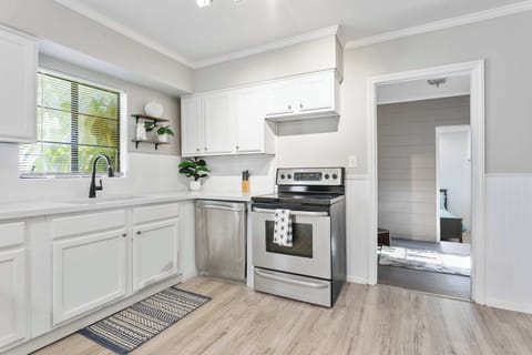 Create memories while cooking in the spacious kitchen
