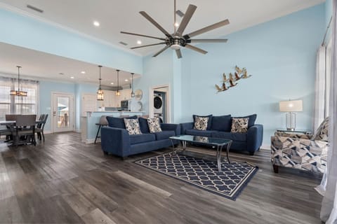 Dauphin Blue Living Area
