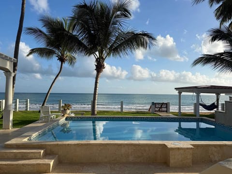 Backyard view