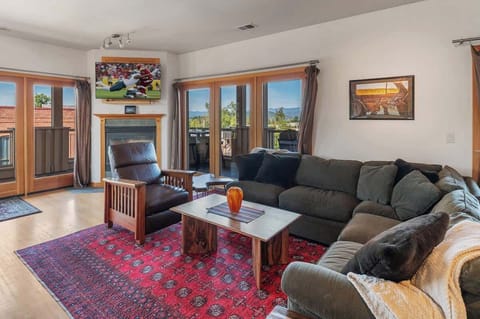 Perfect set up relaxing in this downtown condo.