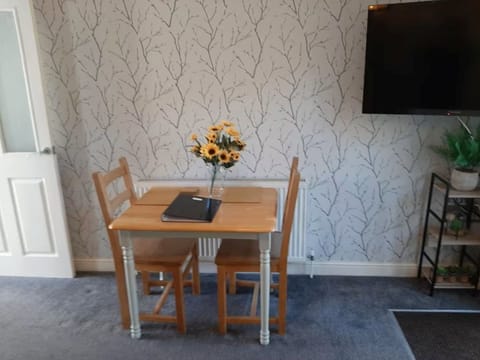 Living Room With Dining Table.