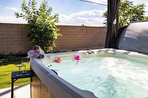 Step in and let the chill take over. The rubber ducks bring the drama, but the outdoor oasis brings the vibes.