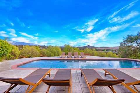 Mountain view from Pool 