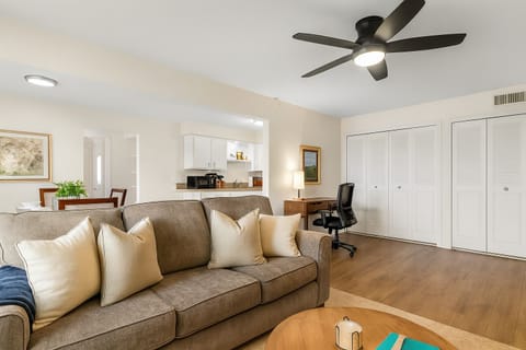 Modern and cozy layout with seamless flow between dining, living, and kitchen areas—perfect for relaxing or entertaining.