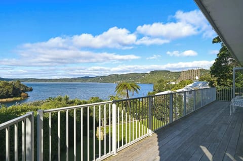 Lake Tarawera and Mount Tarawera view
