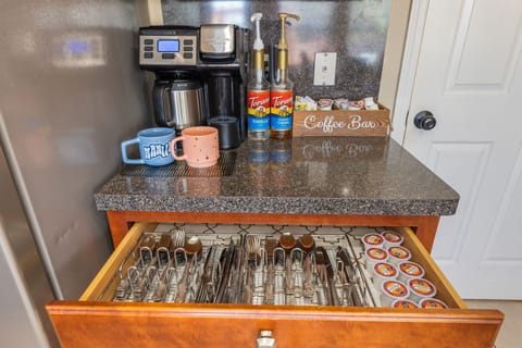 Coffee Bar for your convenience.