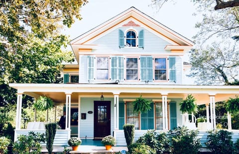 Historical victorian home built in the 1850s.
