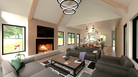 Living Room Rendering