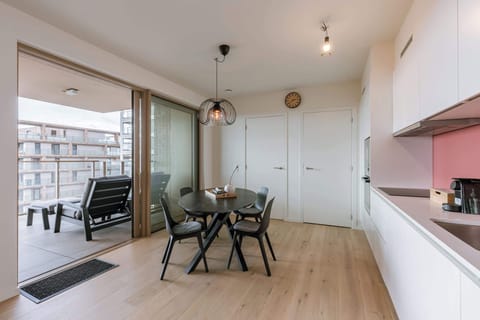 Open Dining Area with City Views