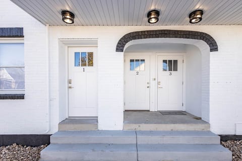 Front entrance (door #1)