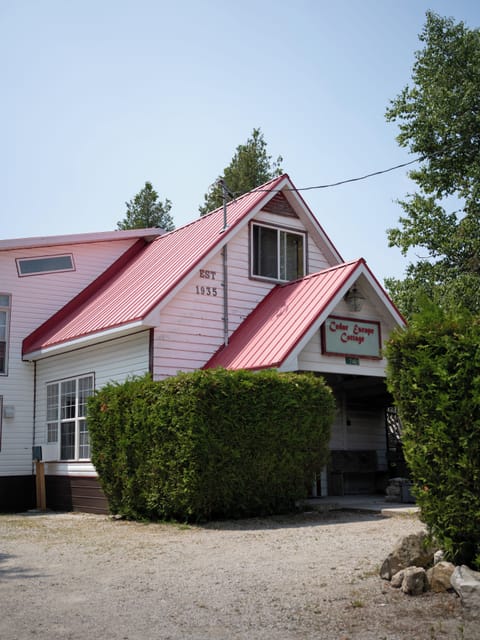 Front of the property 
