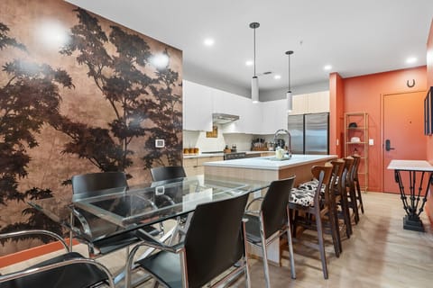 A warm, inviting open kitchen where friends and family can gather, cook, and make memories together.