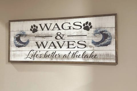 Wags and Waves - Life's better at the lake!