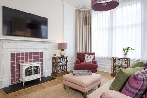 Scottish Thistle Living Room