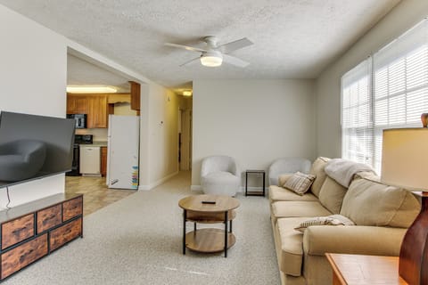 Aiken Vacation Rental | 3BR | 2BA | 1,100 Sq Ft | Steps Required