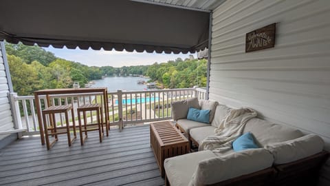 Spacious, private balcony 