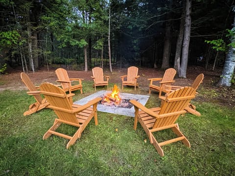 Backyard firepit