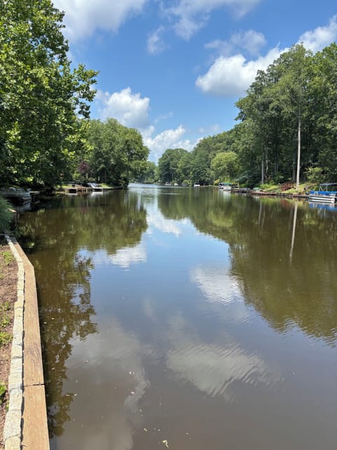 View from lake patio