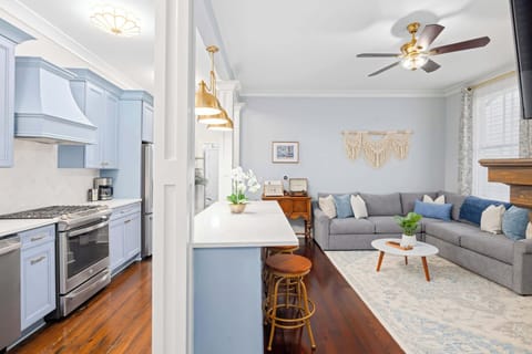 Open concept Kitchen and Living Room perfect for gathering - Suite A