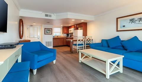 Gather on plush seating for relaxed evenings and movie nights.