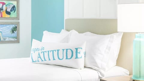Sink into crisp linens and pillows for deep, restful sleep.