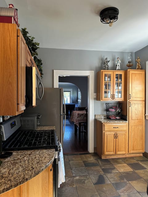 Kitchen view from sunroom