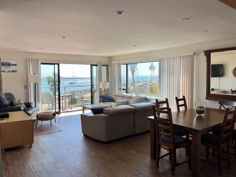 Living and dining rooms