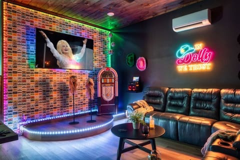 The ultimate karaoke room where all of the singing happens!