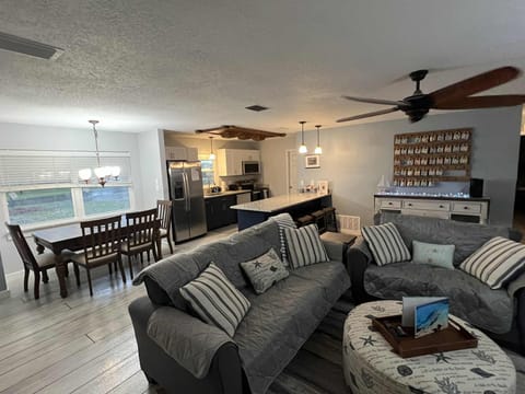 Living and Dining Room with Kitchen 