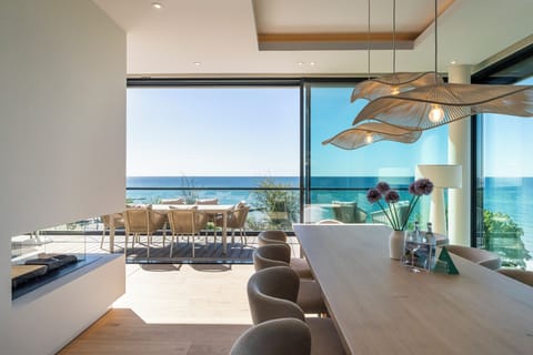 Modern Kitchen with Sea View