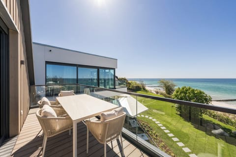 Terrace with sea view and comfortable seating